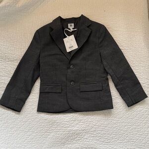 Janie and Jack Charcoal Kids Blazer NWT